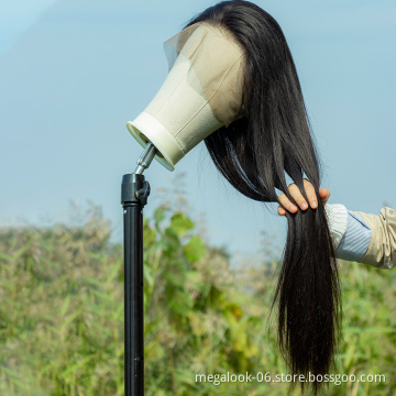 100% Glueless Full Lace Wigs Natural Human Hair Wigs